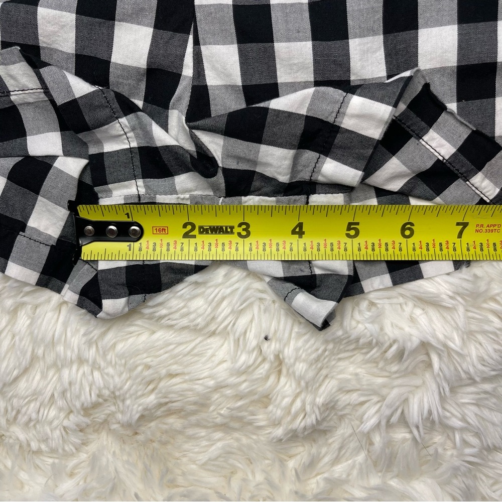 Cisono Black & White Gingham Romper - Picture 13 of 13